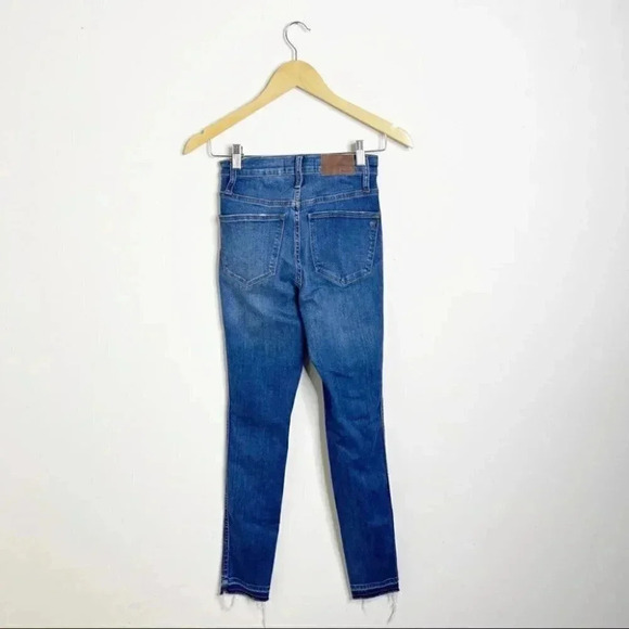 Madewell 10" High-Rise Skinny Jeans: Drop-Hem Edition Size 23 - Picture 7 of 8